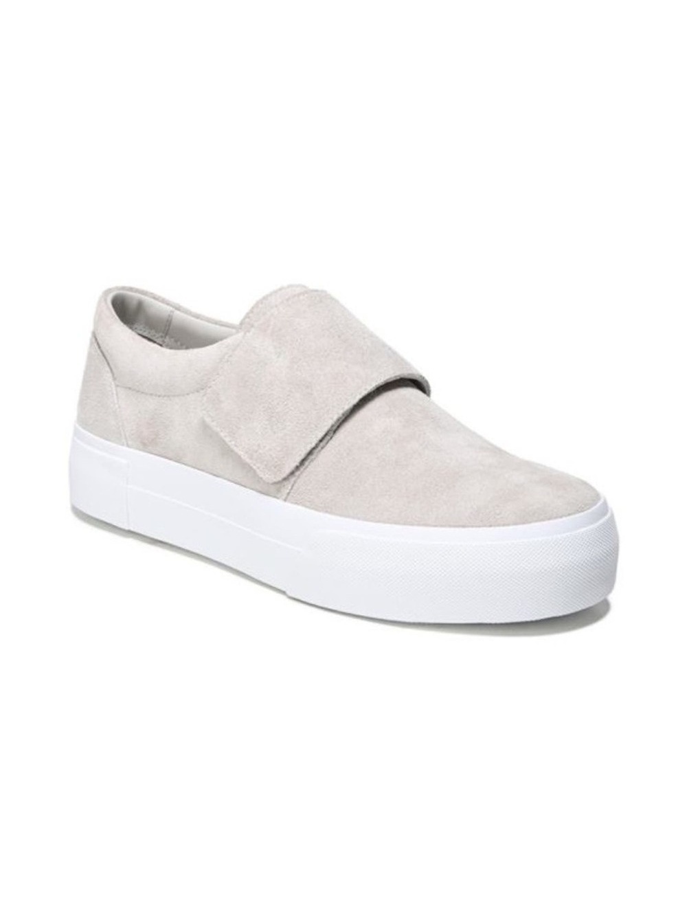 VINCE Suede Cage Platform Sneakers in Cloud
